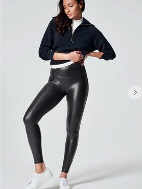 Spanx Faux Leather Leggings